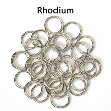 Load image into Gallery viewer, 200pcs/lot Wholesale Open Circle Jump Rings Necklace Bracelet Earring Pendant Connectors DIY Making Jewelry Crafts Accessories