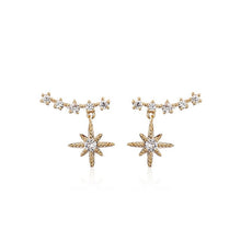 Load image into Gallery viewer, 2020 New Long Crystal Tassel Gold Color Dangle Earrings for Women Wedding Drop Earing Fashion Jewelry Gifts - ngoclht15