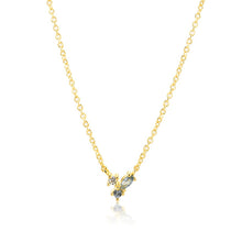 Load image into Gallery viewer, ANDYWEN 100% 925 Sterling Silver Rainbow Three Zircon Necklace Women Crystal Jewelry Round Circle Rings For European Jewelry - ngoclht15