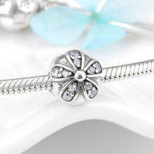 Load image into Gallery viewer, Clip lock Beads 925 Sterling Silver sparkling CZ Bead fit Original Silver Pandora Bracelet Bangles High quality women Jewelry - ngoclht15