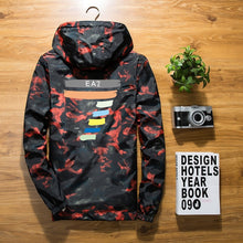 Load image into Gallery viewer, New 2020 Autumn black jacket men thin jackets men casual lover jacket hip hop windbreaker hooded jacket coat zipper parka men