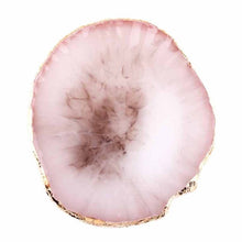 Load image into Gallery viewer, Resin Jewelry Display Plate Necklace Ring Earrings Display Painted palette Tray Jewelry Holder Organizer Decoration jewelry