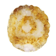 Load image into Gallery viewer, Resin Jewelry Display Plate Necklace Ring Earrings Display Painted palette Tray Jewelry Holder Organizer Decoration jewelry