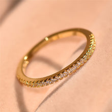 Load image into Gallery viewer, Simple Eternity Band ring 925 Sterling silver AAAAA Zircon cz Wedding Band Rings for women Bridal Statement Party Jewelry - ngoclht15