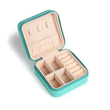 Load image into Gallery viewer, TA MINGREN Small Watch Lipstick Storage Box Women Gift Pu Leather Travel Jewelry Organizer