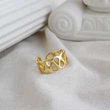 Load image into Gallery viewer, XIYANIKE Wholesale 925 Sterling Silver Party Rings for Women Couples Jewelry Adjustable Fashion Elegant Wedding Accessories Gift - ngoclht15