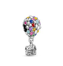 Load image into Gallery viewer, 100% 925 Sterling Slver Beads Charms Fit Pandora Bracelet Original House &amp; Balloons Charms Jewelry 2020
