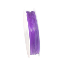Load image into Gallery viewer, 100M/Roll Plastic Crystal Tec Korea DIY Beading Stretch Cords Elastic Line Jewelry Making Supply Wire String jeweleri thread
