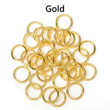 Load image into Gallery viewer, 200pcs/lot Wholesale Open Circle Jump Rings Necklace Bracelet Earring Pendant Connectors DIY Making Jewelry Crafts Accessories
