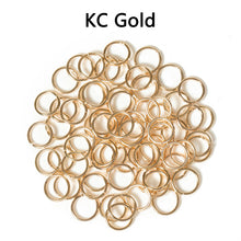 Load image into Gallery viewer, 200pcs/lot Wholesale Open Circle Jump Rings Necklace Bracelet Earring Pendant Connectors DIY Making Jewelry Crafts Accessories
