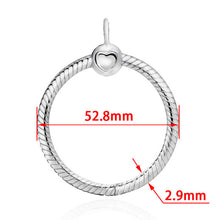 Load image into Gallery viewer, 2019 New 925 Sterling Silver O Pendant fit Original Pandora Necklace Women DIY Charm Jewelry - ngoclht15
