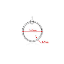 Load image into Gallery viewer, 2019 New 925 Sterling Silver O Pendant fit Original Pandora Necklace Women DIY Charm Jewelry - ngoclht15
