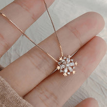 Load image into Gallery viewer, Elegant 925 Sterling Silver Luxury Zircon Necklace Box Chain Pendant Design Fine Jewelry Necklace For Women Wedding Gift NK035 - ngoclht15
