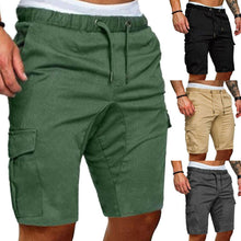 Load image into Gallery viewer, Mens Military Cargo Shorts  Army Camouflage Tactical short cargo pants Men Loose Work Casual Short Plus Size bermuda masculina
