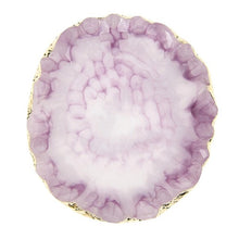 Load image into Gallery viewer, Resin Jewelry Display Plate Necklace Ring Earrings Display Painted palette Tray Jewelry Holder Organizer Decoration jewelry
