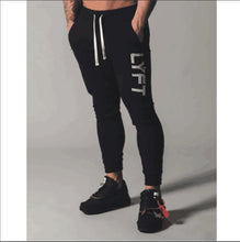 Load image into Gallery viewer, Sports pants men's jogger fitness sports trousers new fashion printed muscle men's fitness training pants
