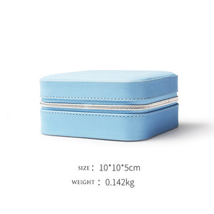 TA MINGREN Small Watch Lipstick Storage Box Women Gift Pu Leather Travel Jewelry Organizer