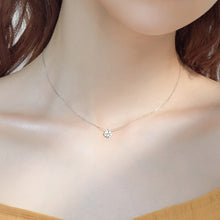 Load image into Gallery viewer, Trendy Sweet 925 Sterling Silver  O-Chain AAA CZ Mosaic Zircon Pendant Choker Necklace 2020 Fine Jewelry For Women Gift NK013
