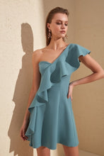 Load image into Gallery viewer, Trendyol Flywheel Detail Dress TPRSS20EL1052 - ngoclht15
