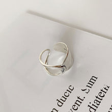 Load image into Gallery viewer, XIYANIKE New Fashion 925 Sterling Silver Width Rings for Women Couples Personality Jewelry Creative Handmade Party Accessories - ngoclht15
